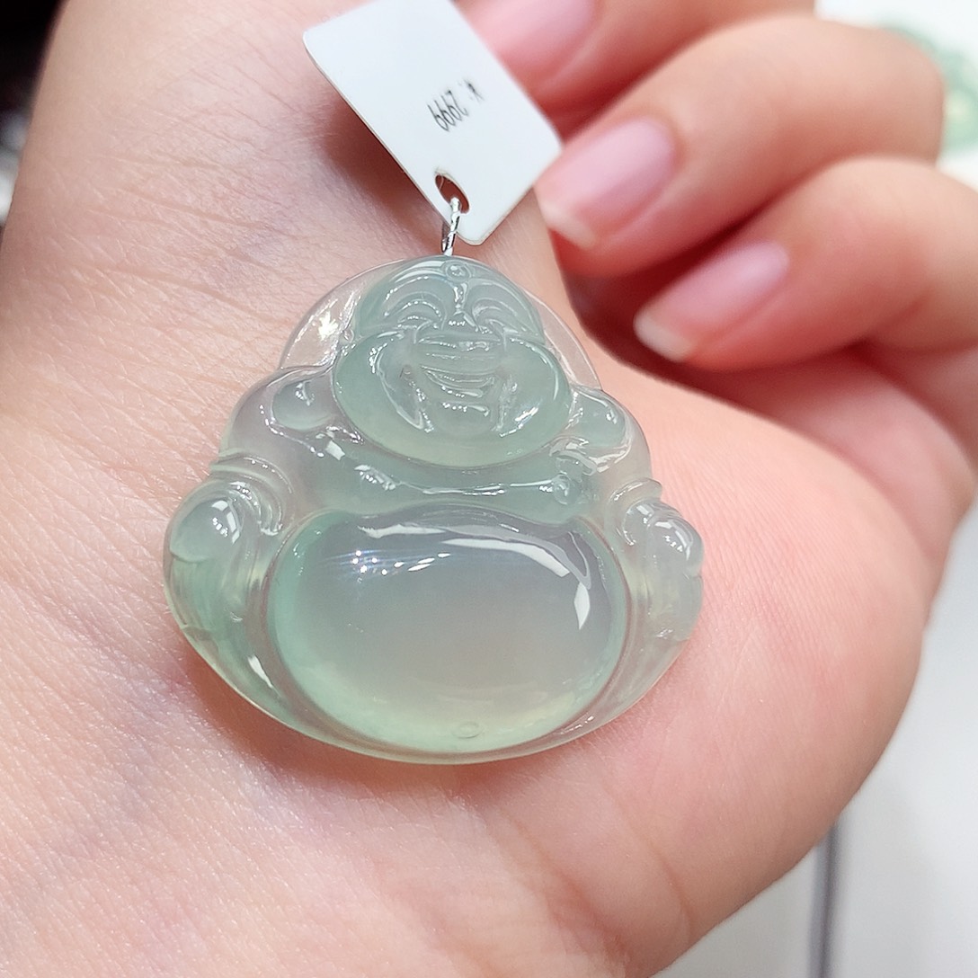 颈饰未镶嵌翡翠翡翠38，27.5/29/5.7