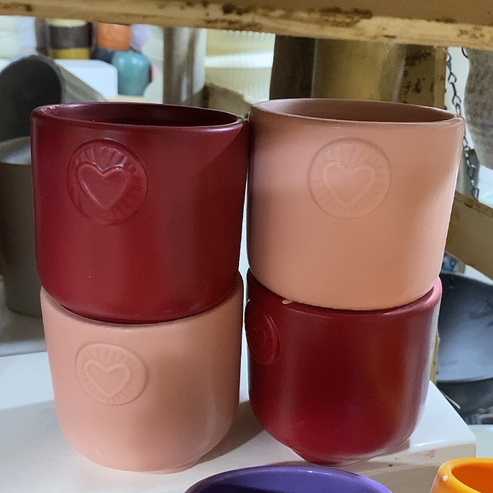 摆件陶陶盆有孔 瑕疵介意勿拍