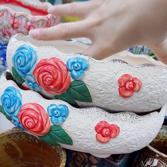 多肉绿植陶瓷花盆