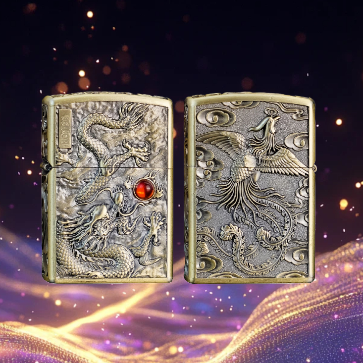ZORRO青铜龙珠防风打火机
