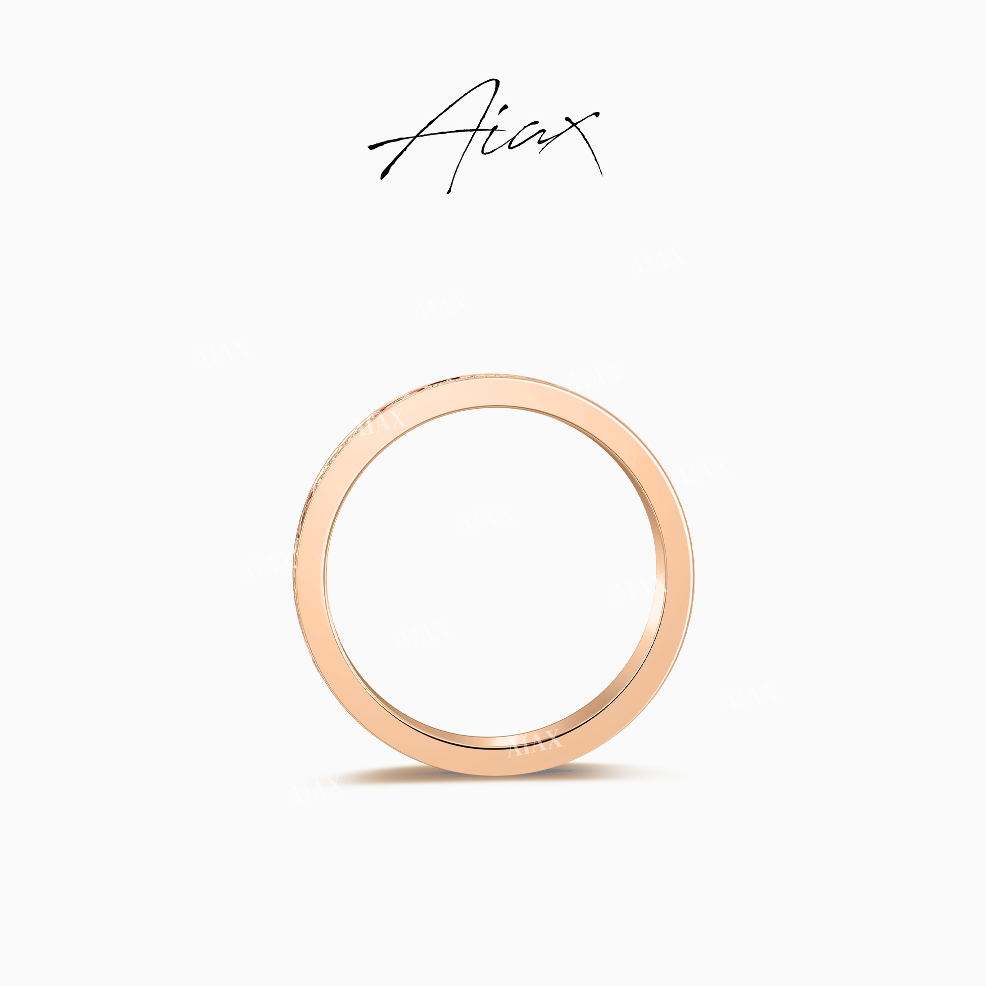 AIAX 流光风 气质时尚经典精致百搭高级感满天星戒指TSS7580