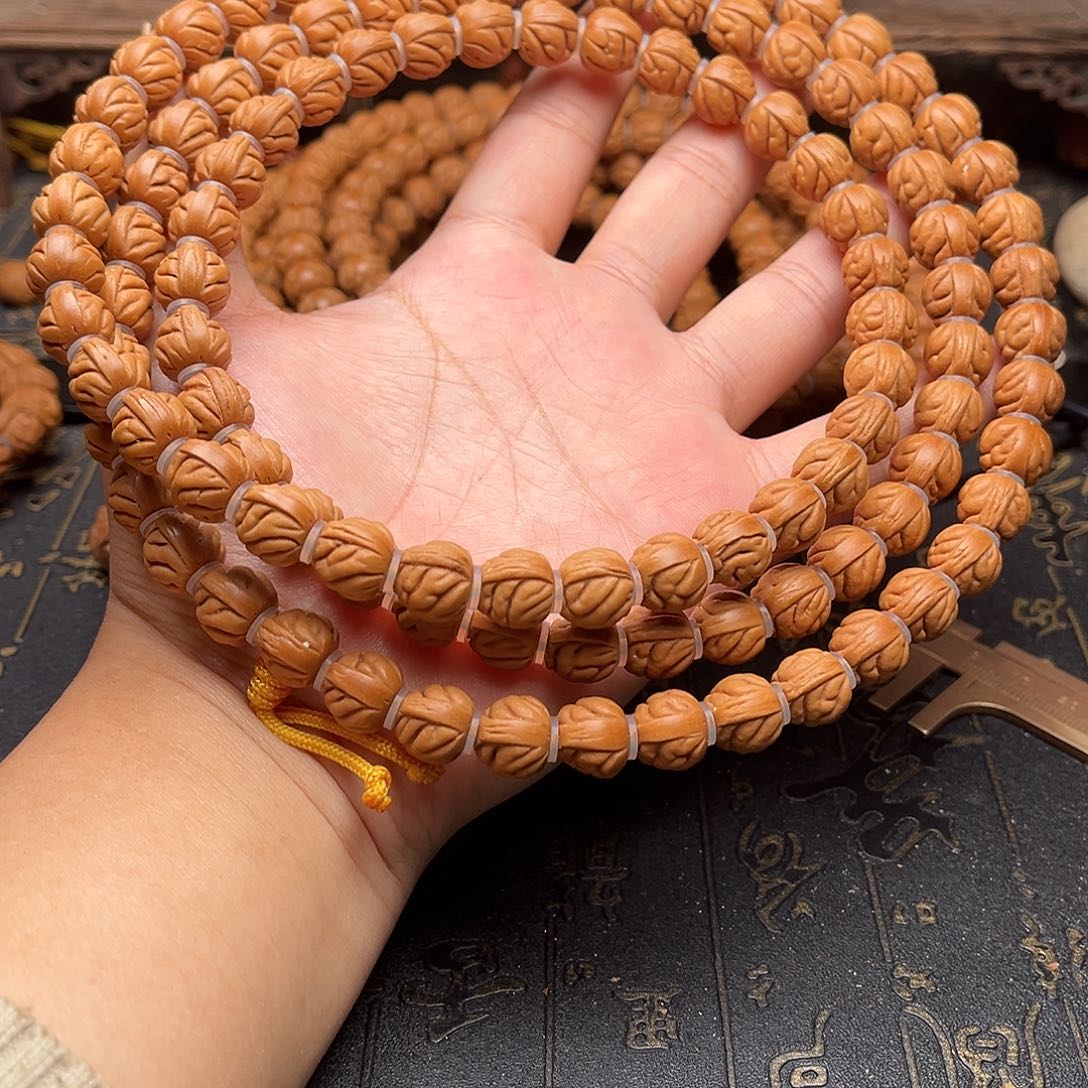 桃核吊坠大肠薄挂