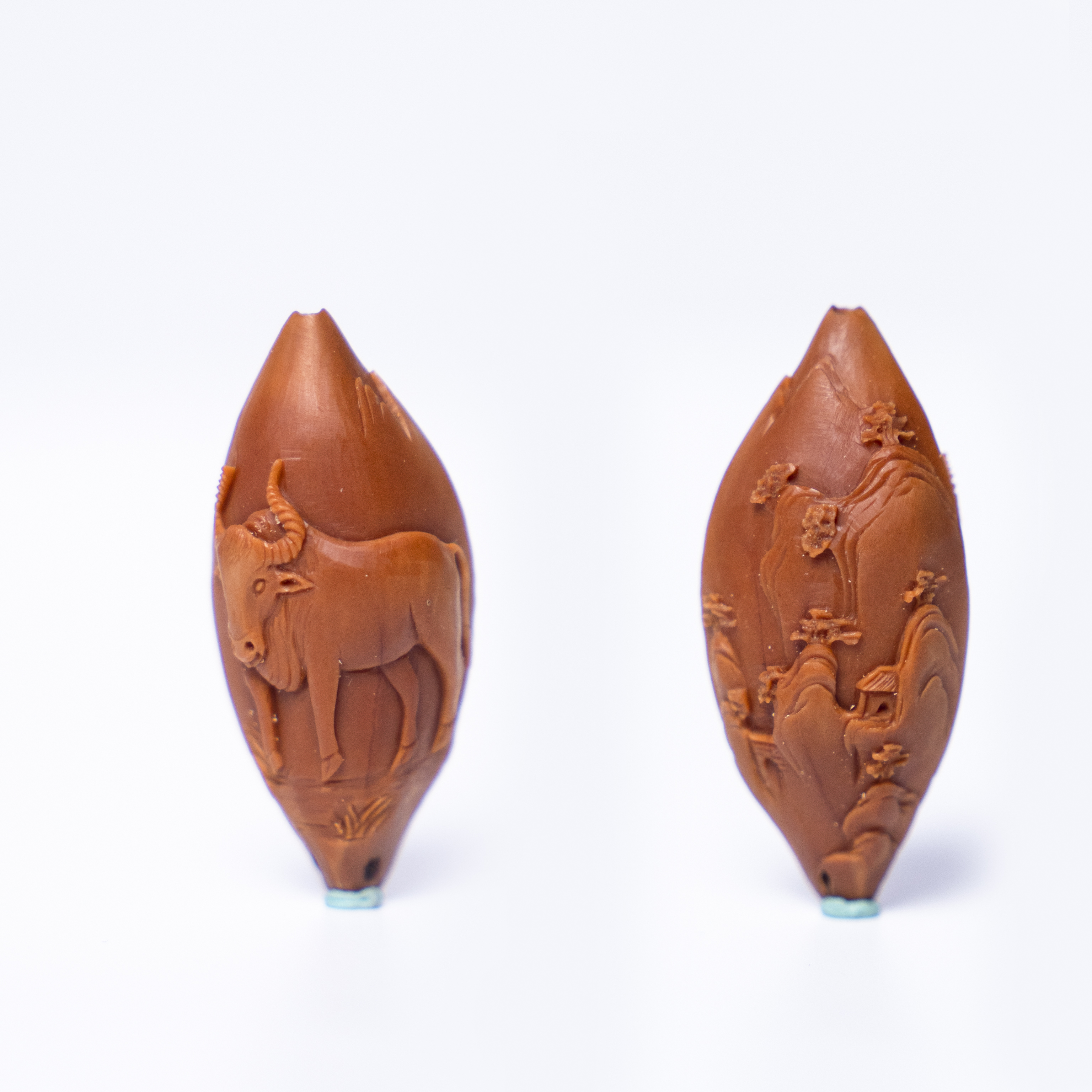 名品堂手工制作 【风景十二生肖-丑牛】