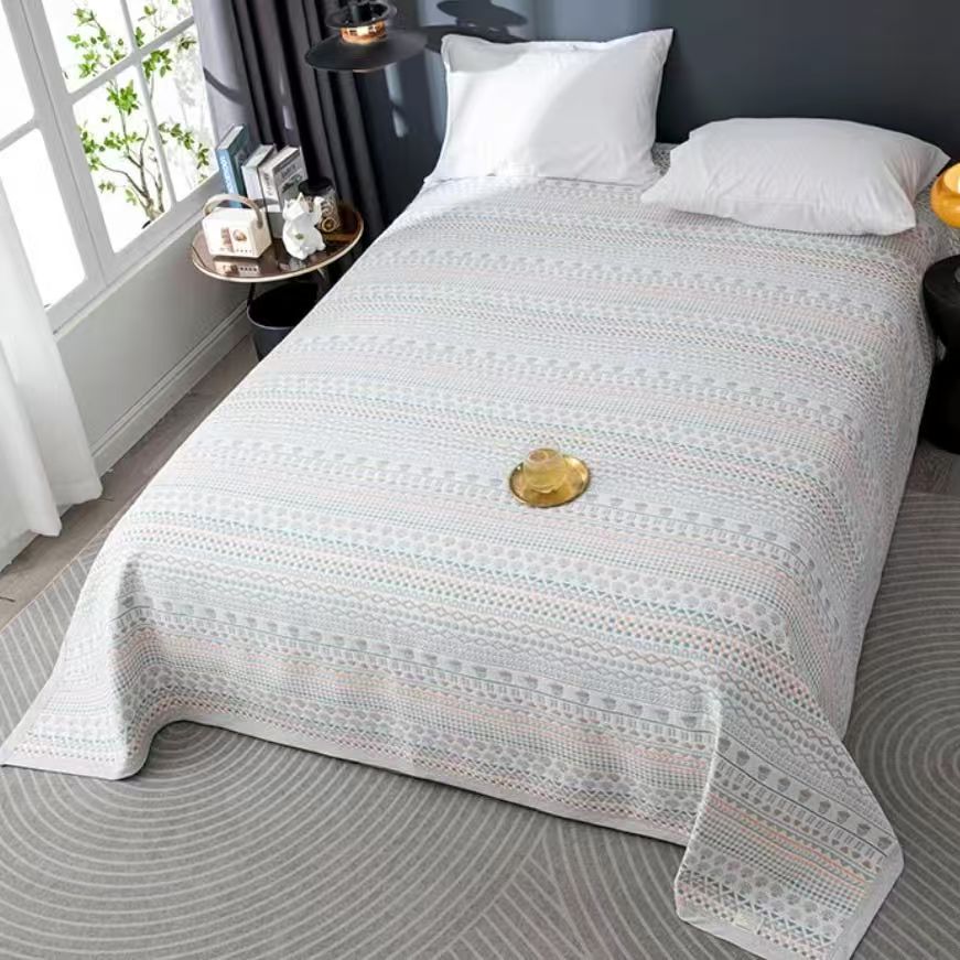 纱布亚暂【坚果】软凉席80*130