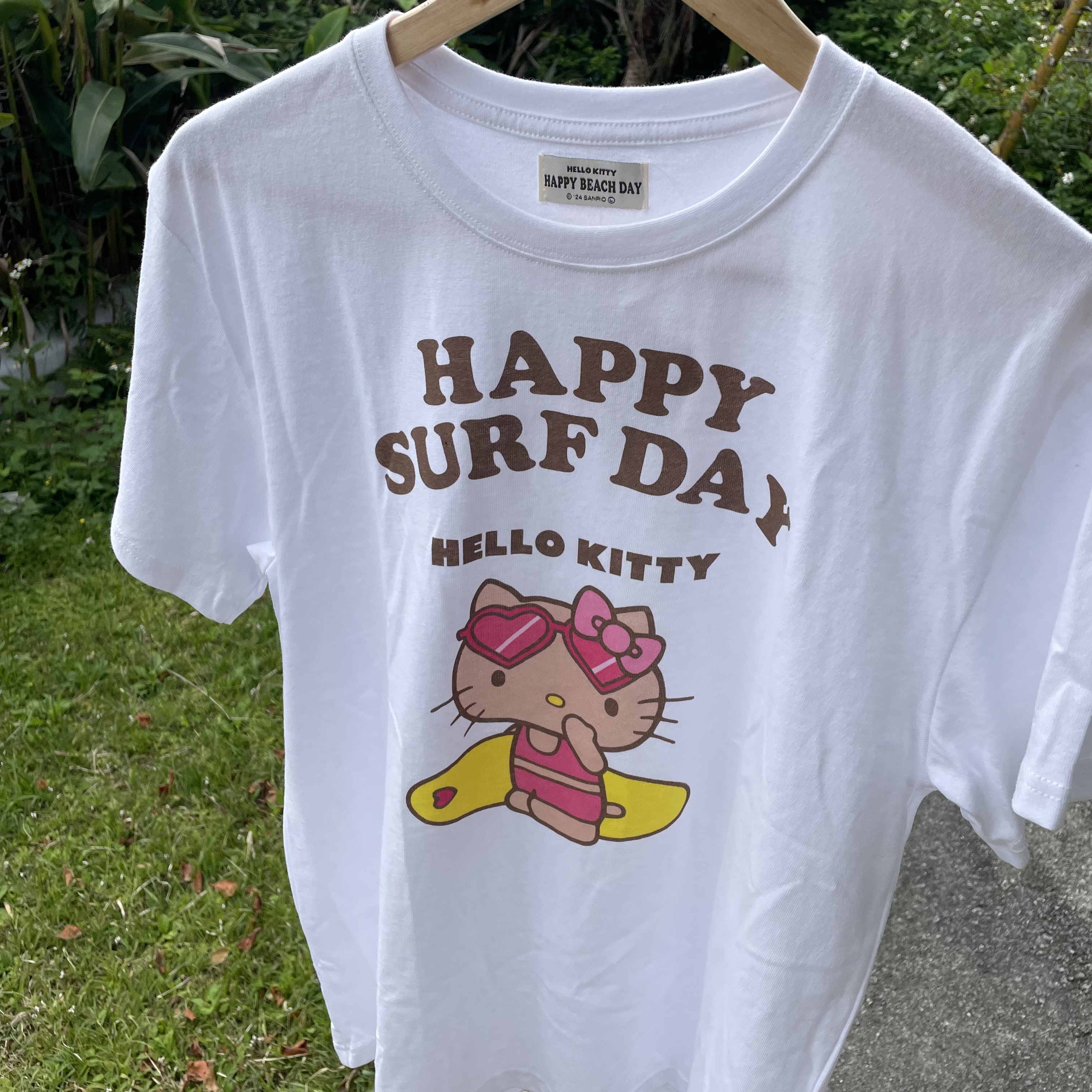 【专属】Hello Kitty 冲浪板黑皮Kitty短袖