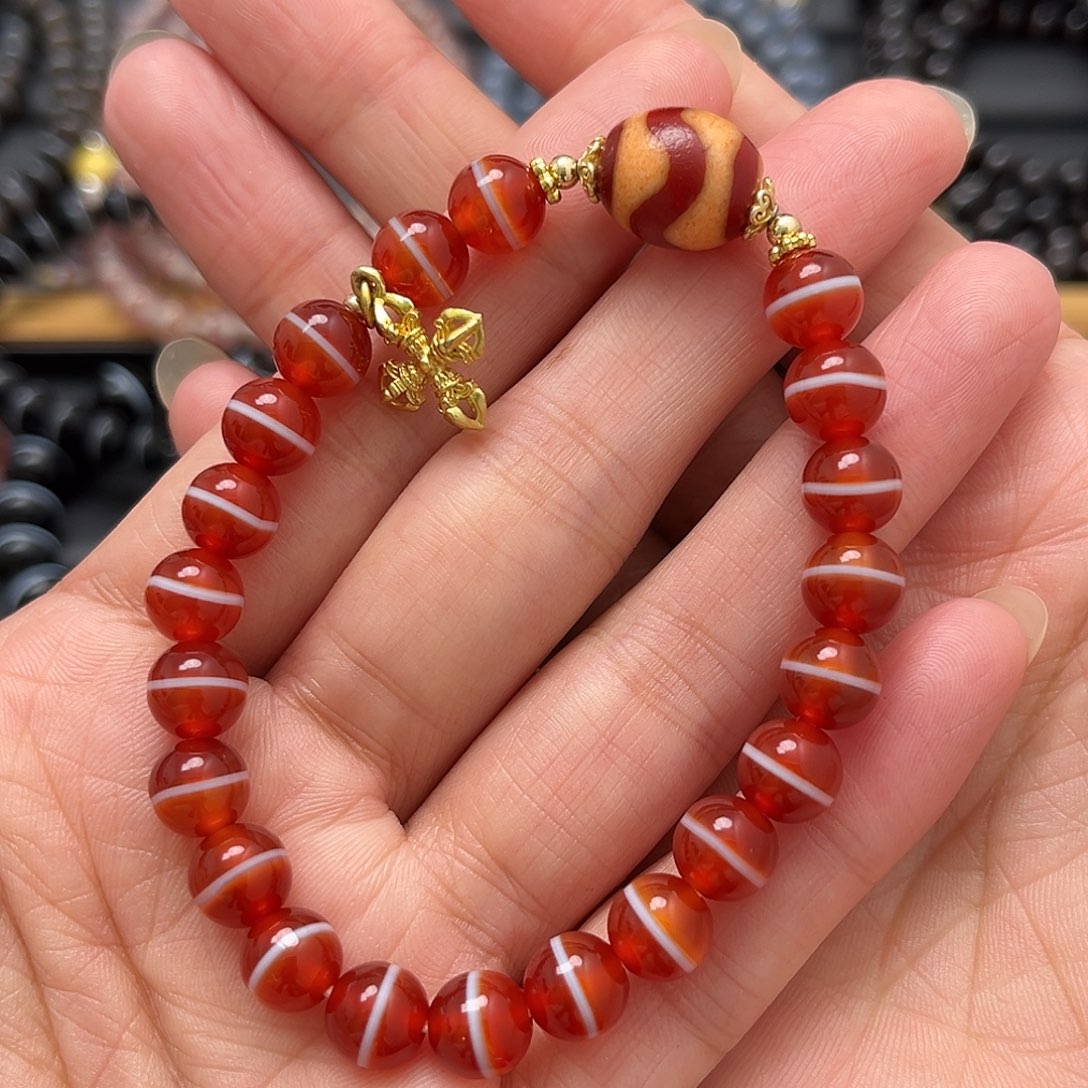 玛瑙/玉髓未镶嵌手串