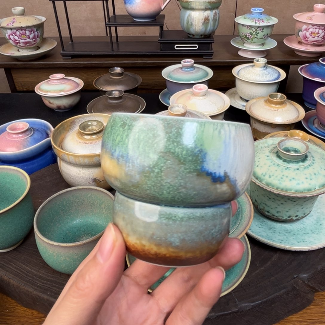 景德镇纯手工柴烧茶器
