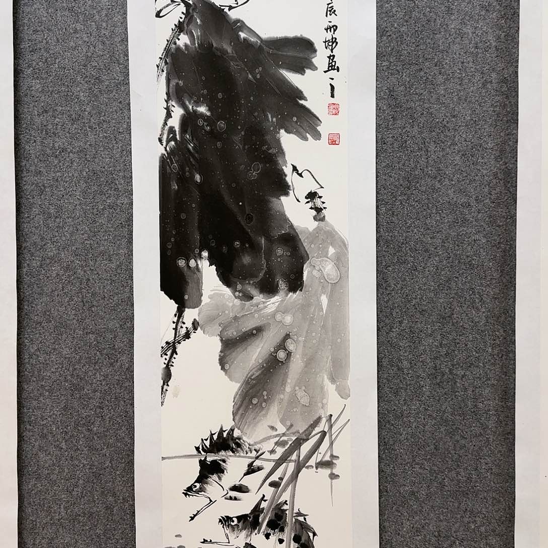 国画邢坤老师手绘作品