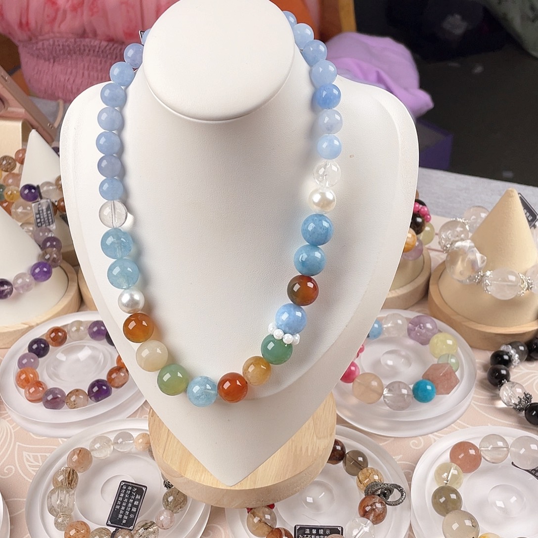 银S925镀金镶嵌手链水晶