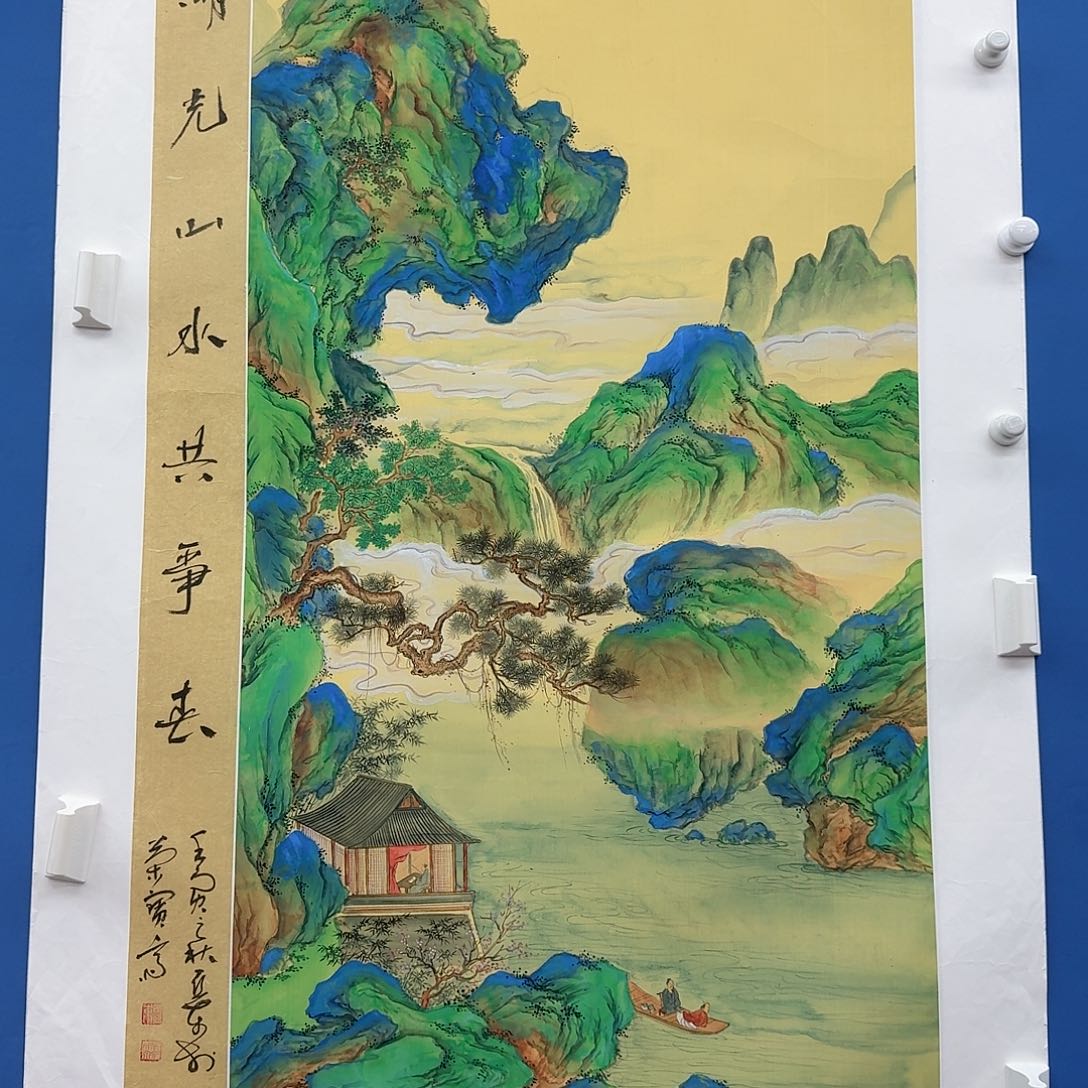 国画多次参加国内外大型