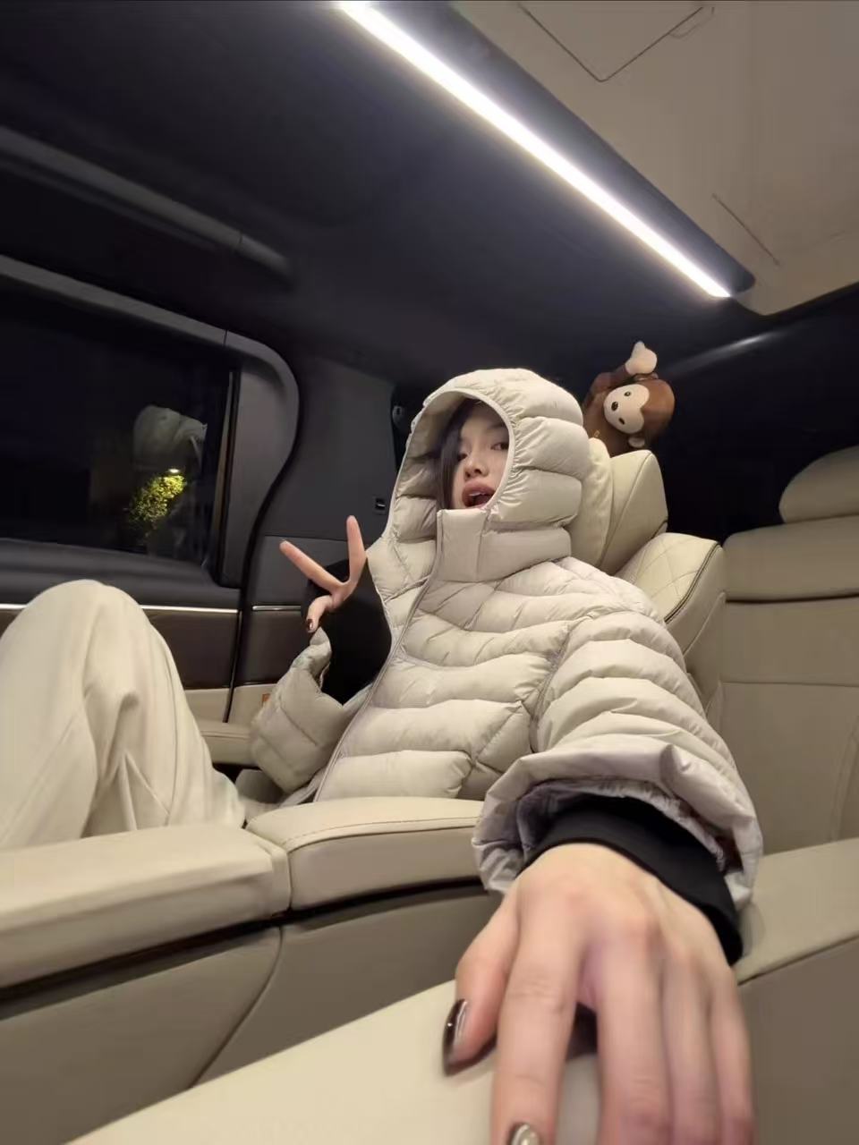 【R072-R073】 排骨棉服