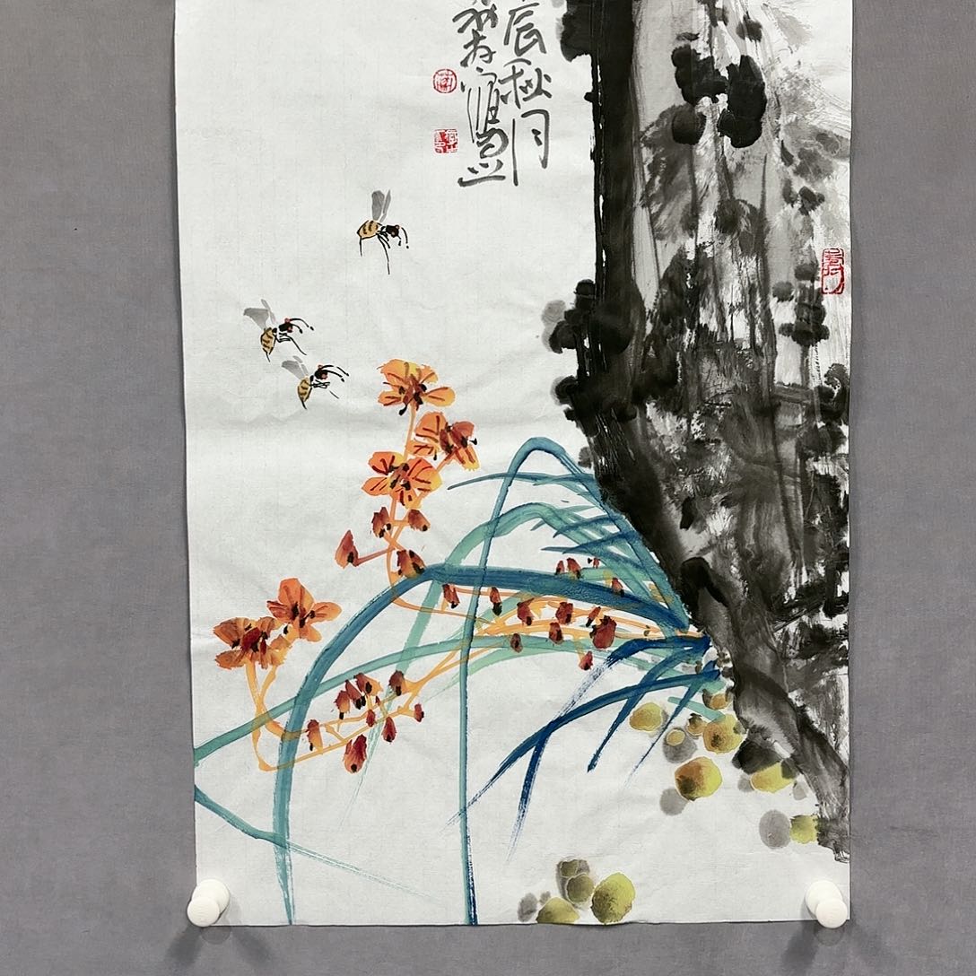 国画国画纯手绘作品请放心去藏