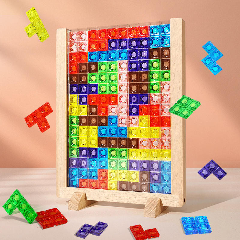 3D立体俄罗斯方块创意拼图儿童益智专注力