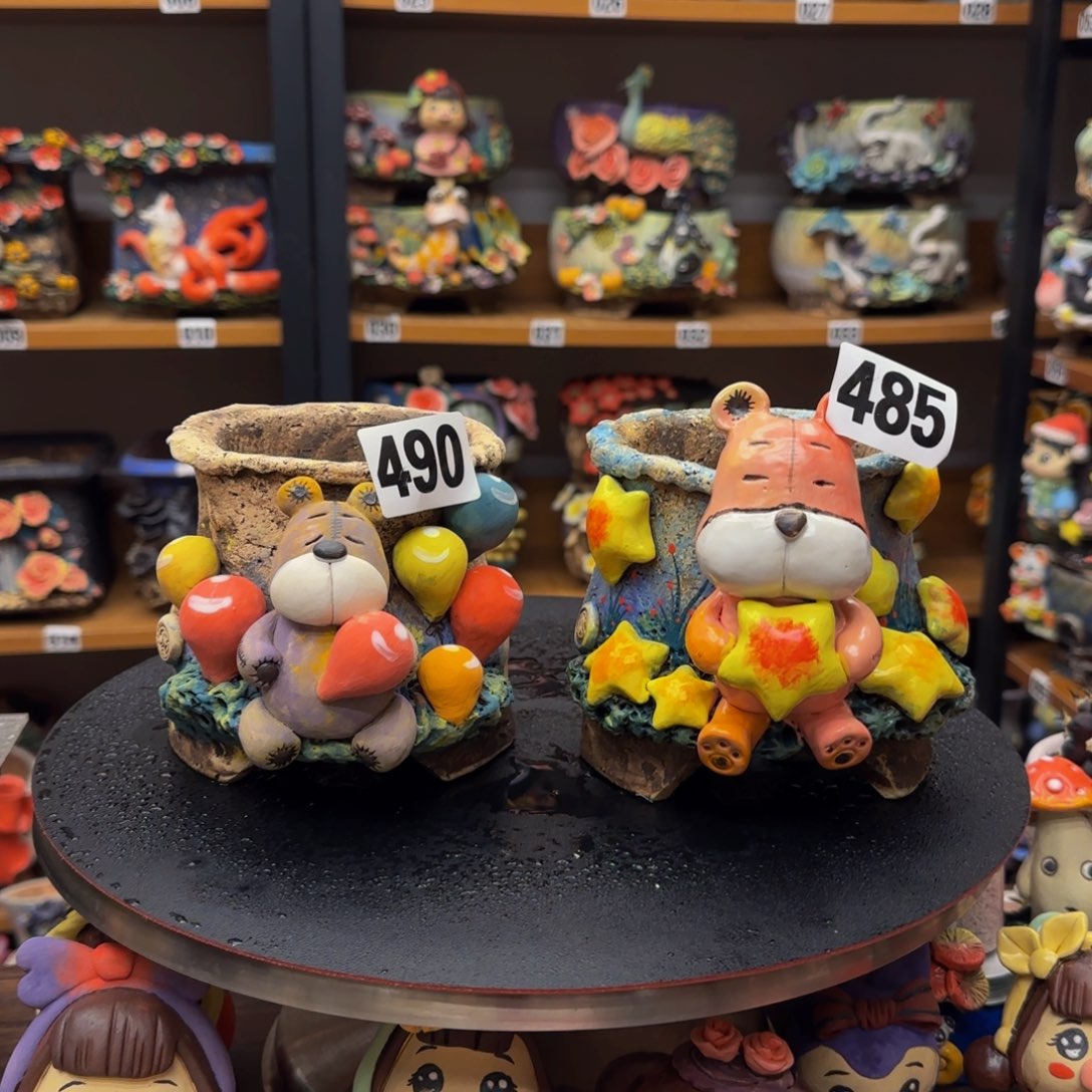 【闪购商品】粗陶手捏