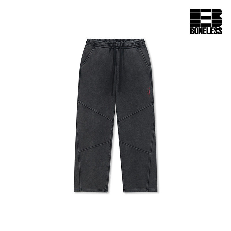 【不羁】BONELESS分割洗水休闲卫裤