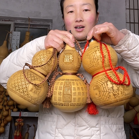 兴*天然植物葫芦文玩