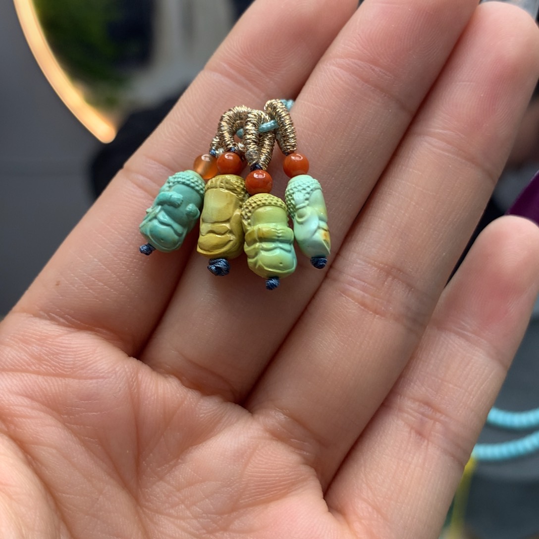 绿松石挂件未镶嵌