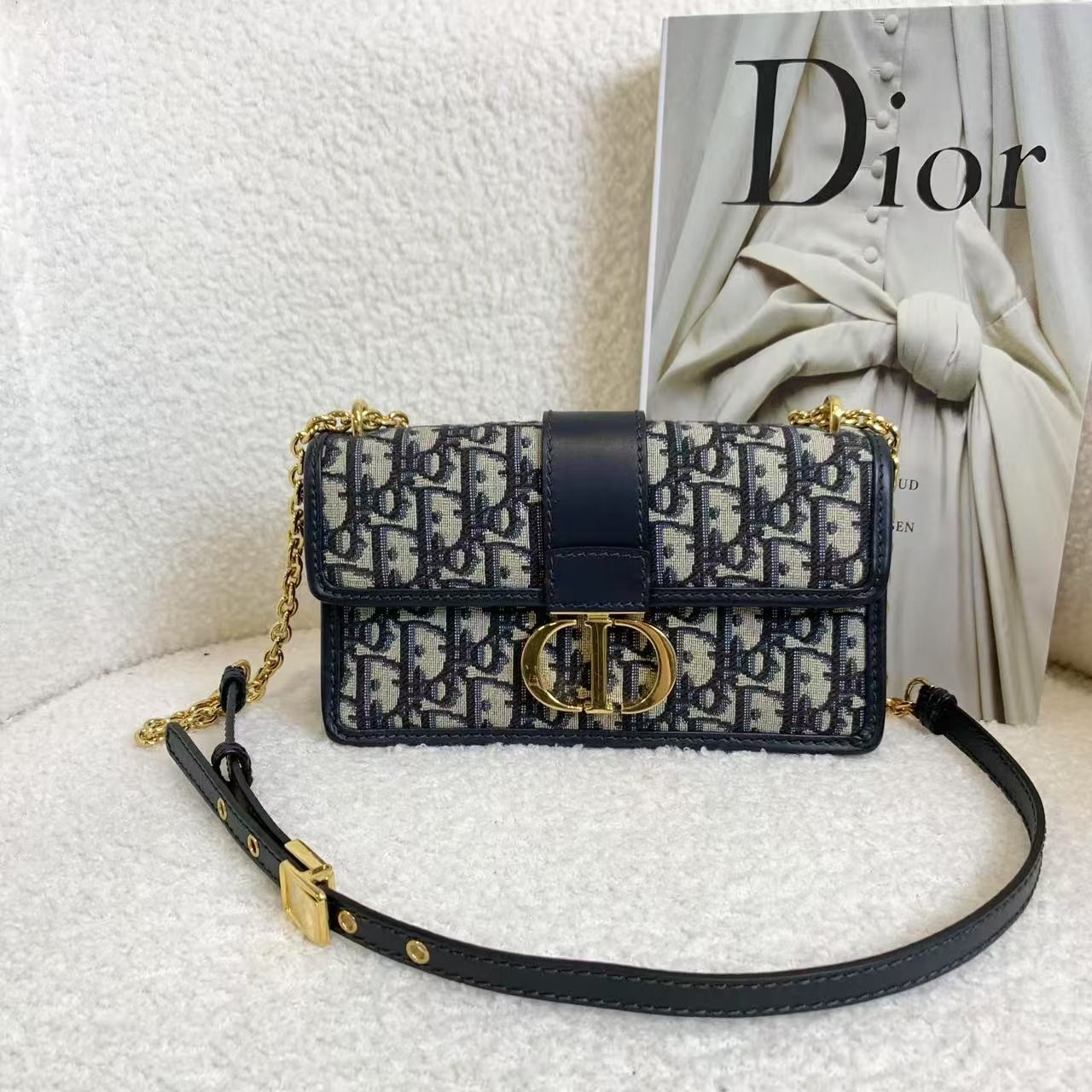 99新 DIOR/迪奥  壹臻/老花dior蒙田30小号包22年 99696211