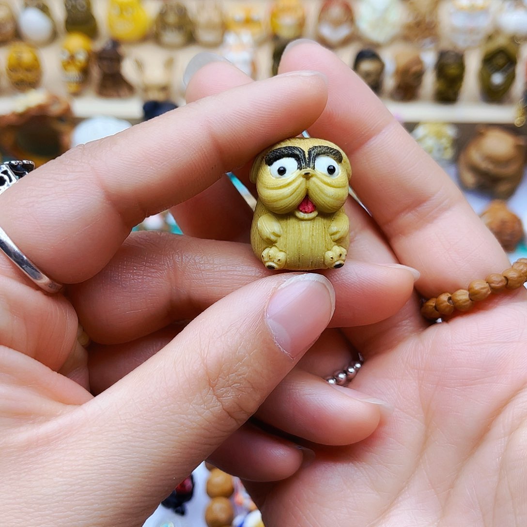 鹿骨摆件手工打磨配饰