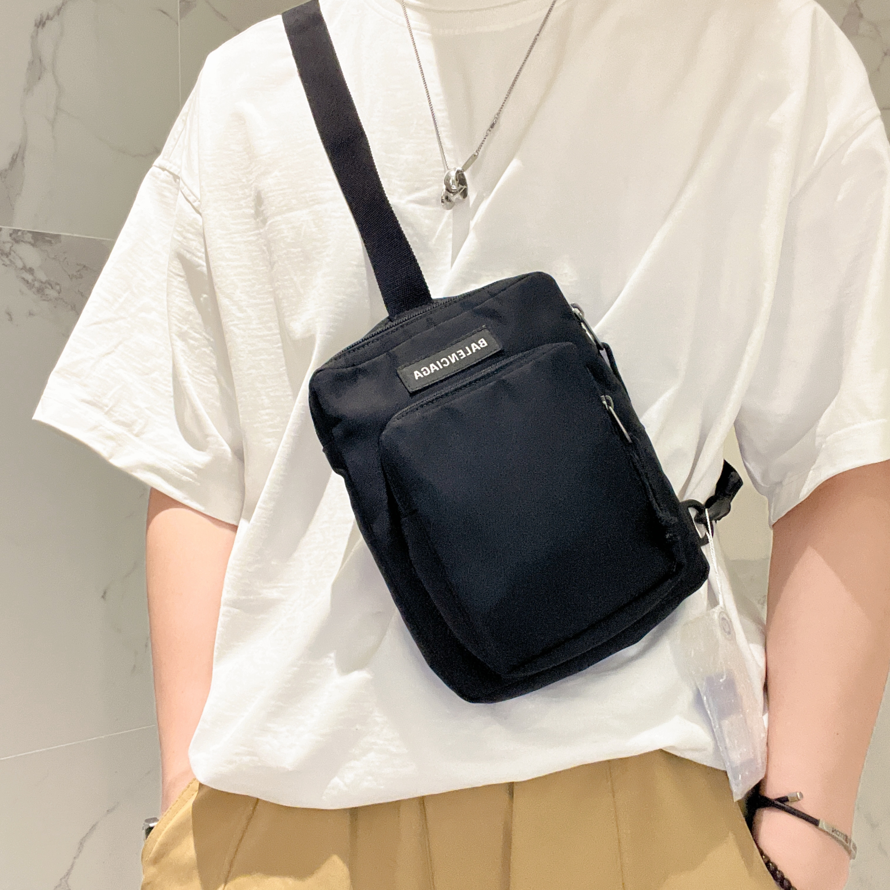 95新 Balenciaga/巴黎世家 【涛】44 0623 胸包背包