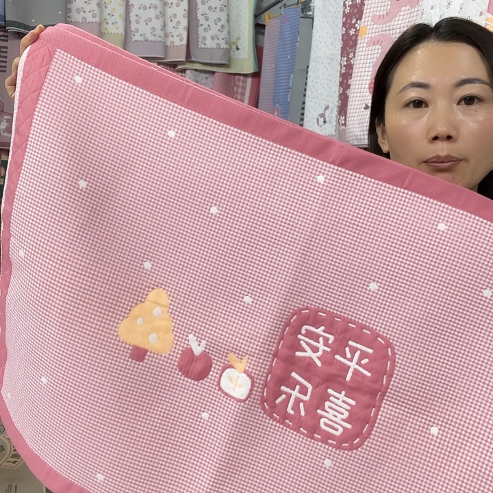 棉特价粉色平安喜乐