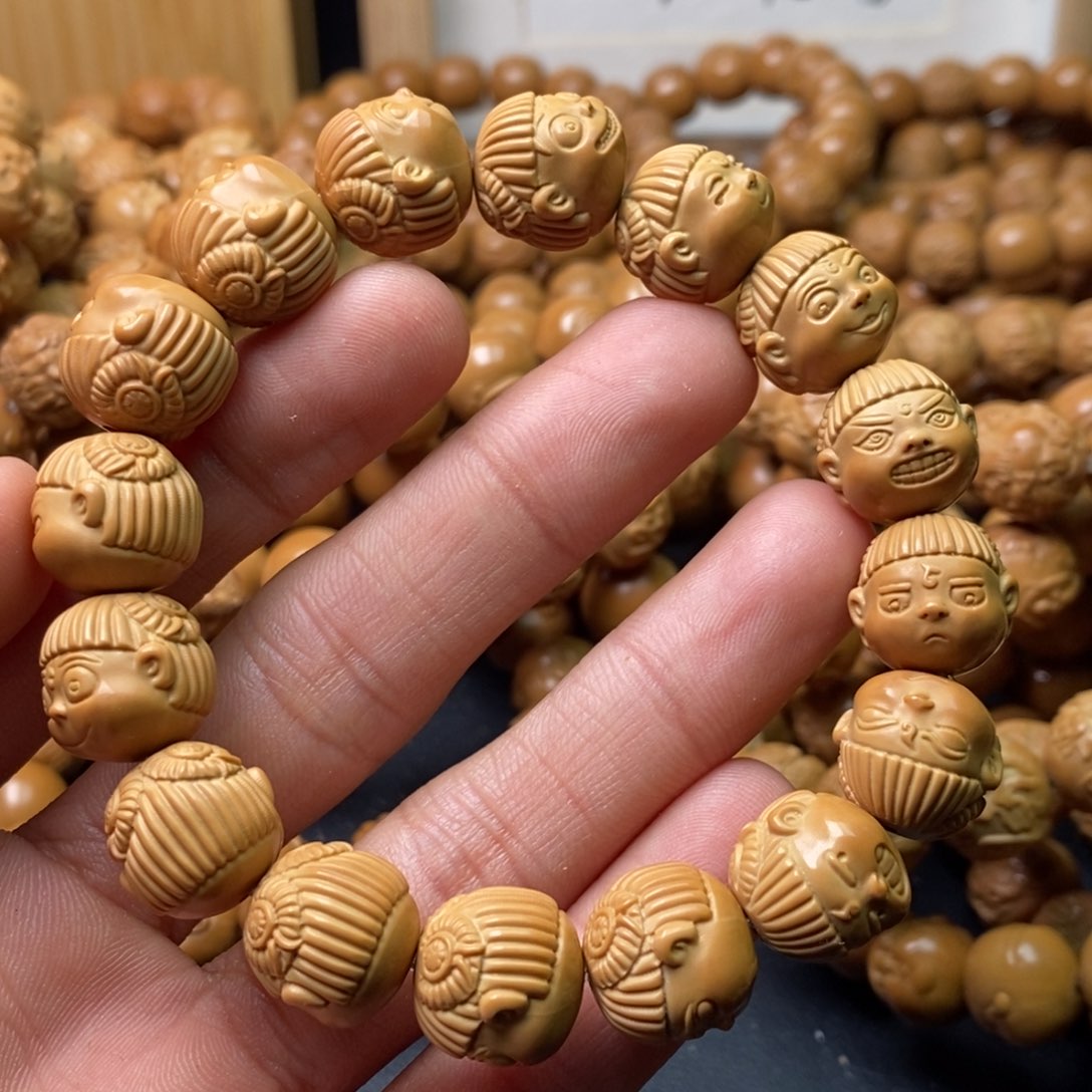 猴头核桃吊坠哪吒猴头核头