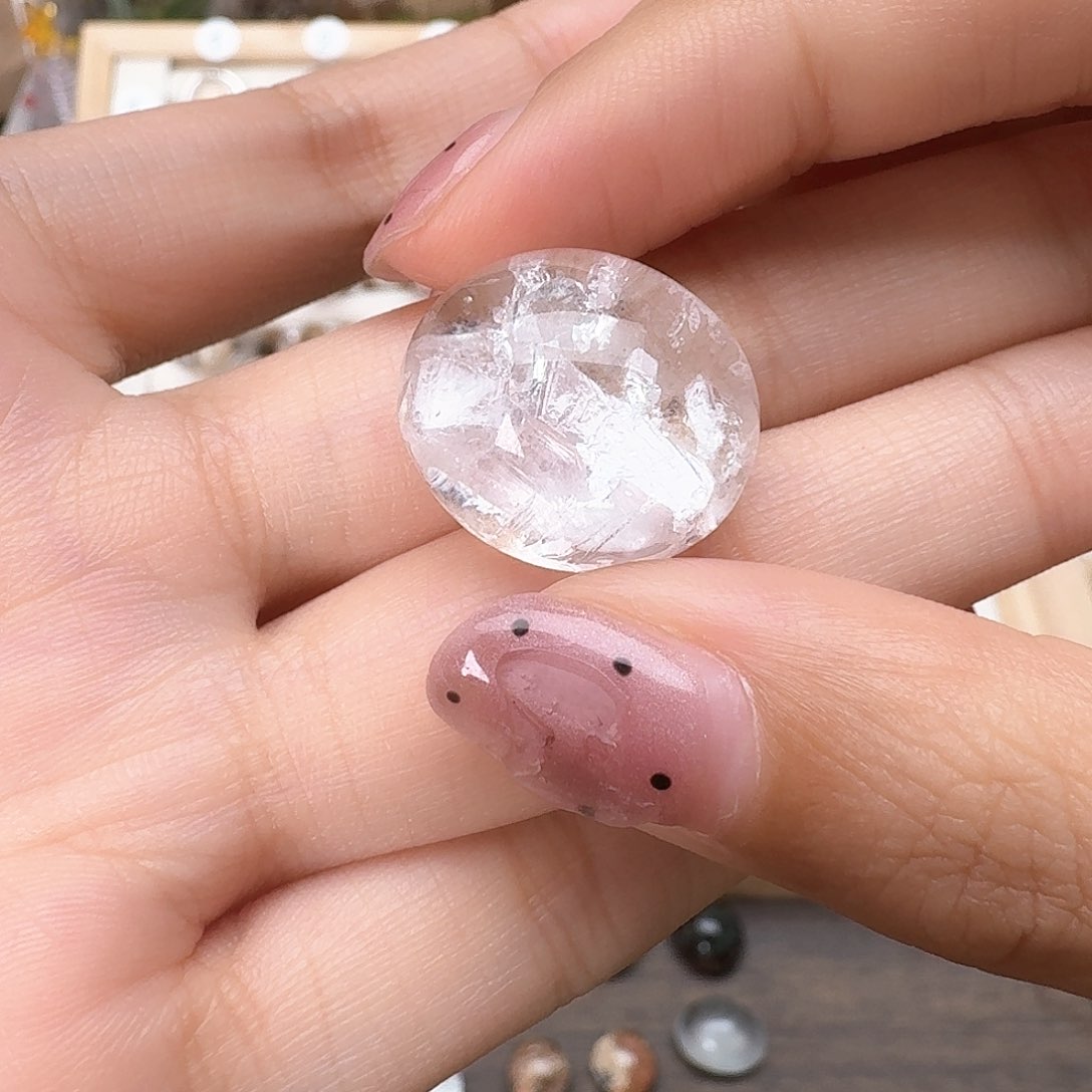 定制款晶中晶不退不换未镶嵌水晶小**.