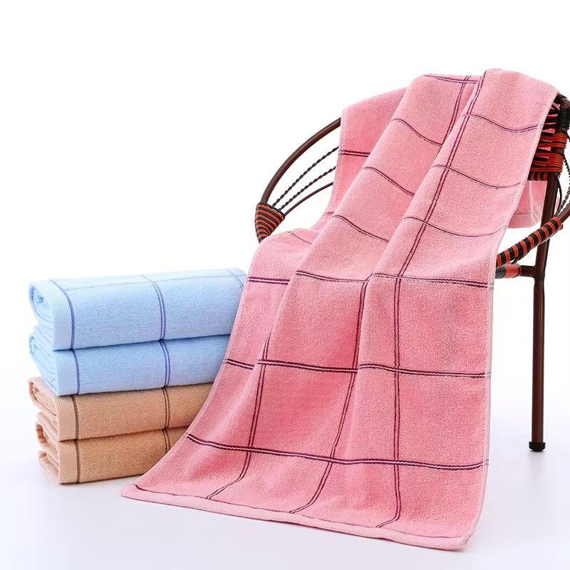 成人正品洗澡巾大毛巾40*110cmAB毛圈棉吸水吸汗加长健身高档