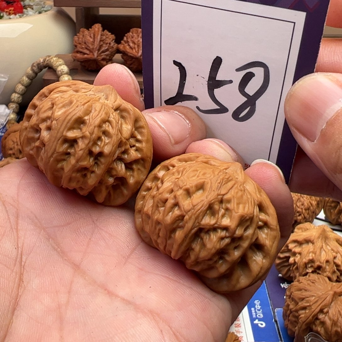 文玩核桃把件全品战鼓40尺寸258号