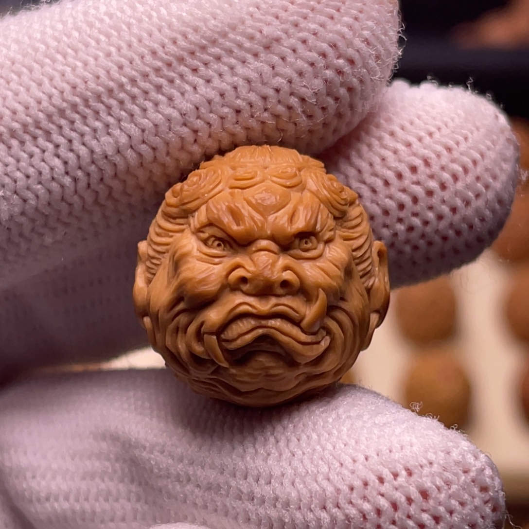 猴头核桃吊坠御龙冥王18.5