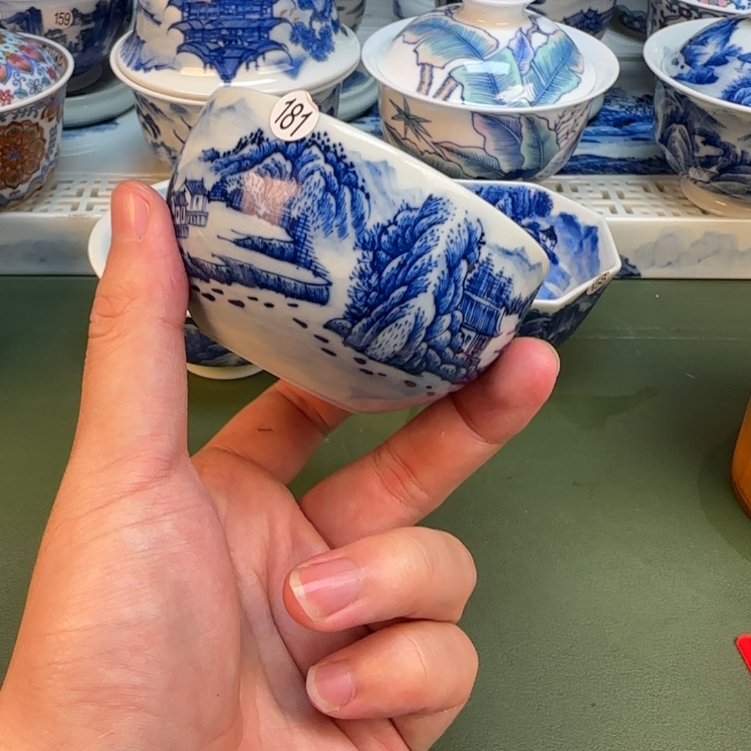 彦祖纯手工手绘茶具181