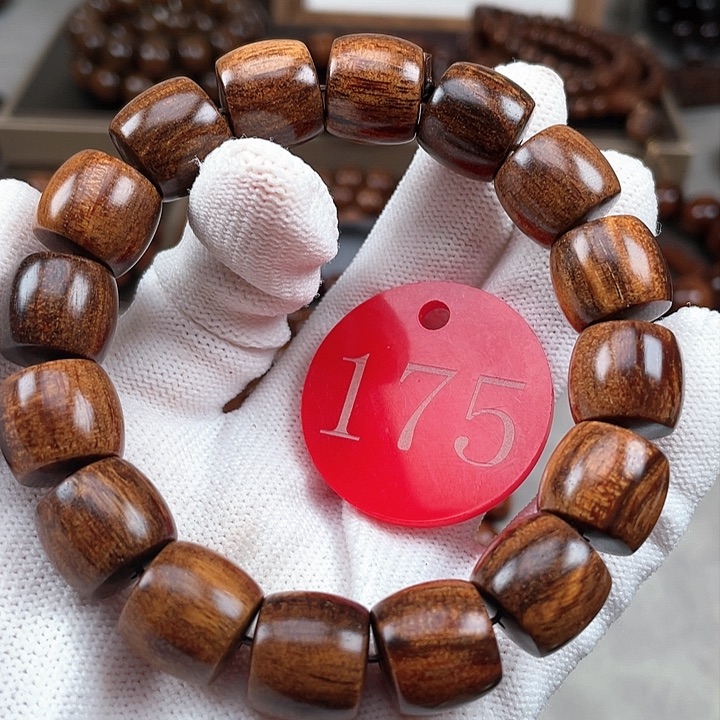 贡木手串/手链黄金龙直切14