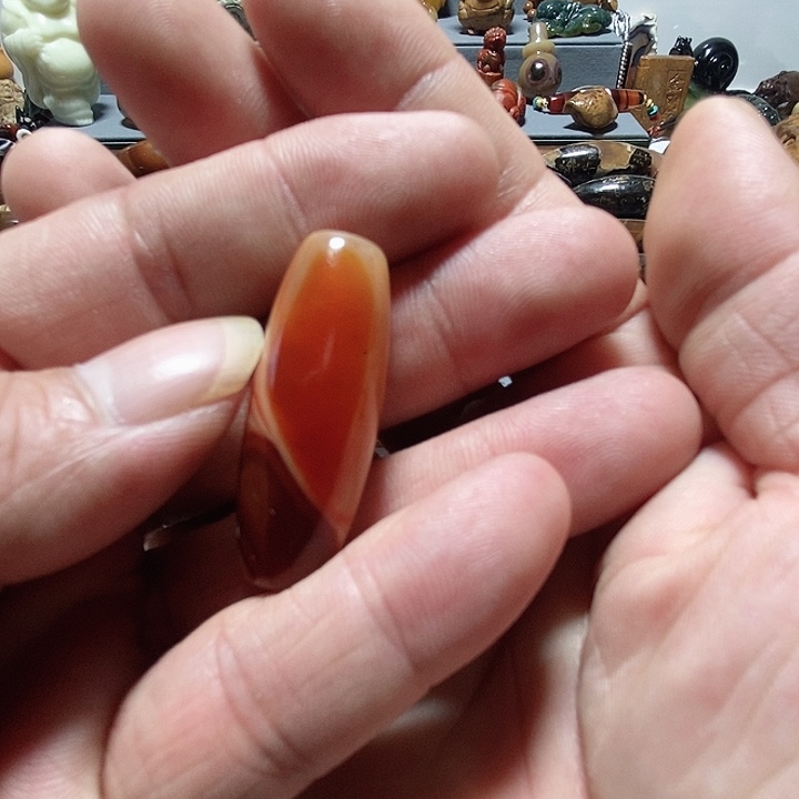 玛瑙/玉髓合金颈饰