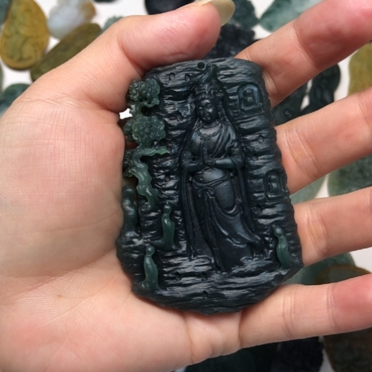 平***乐定制翡翠未镶嵌翡翠