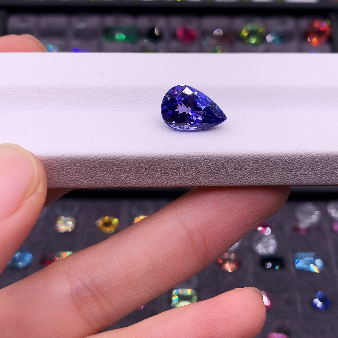 坦桑石珠宝半成品未镶嵌