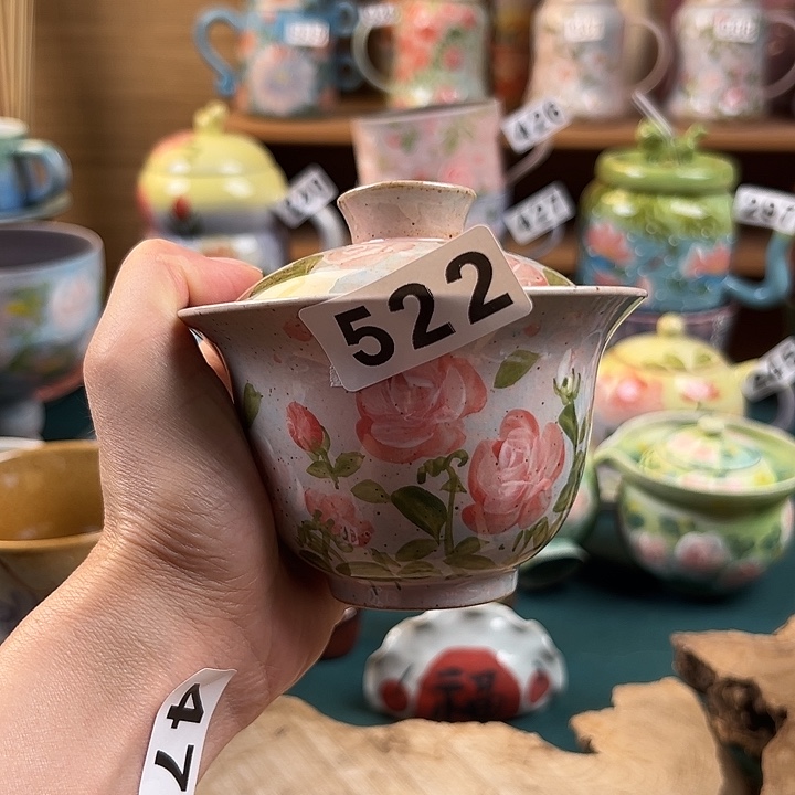 杯景德镇陶瓷手绘作品集522