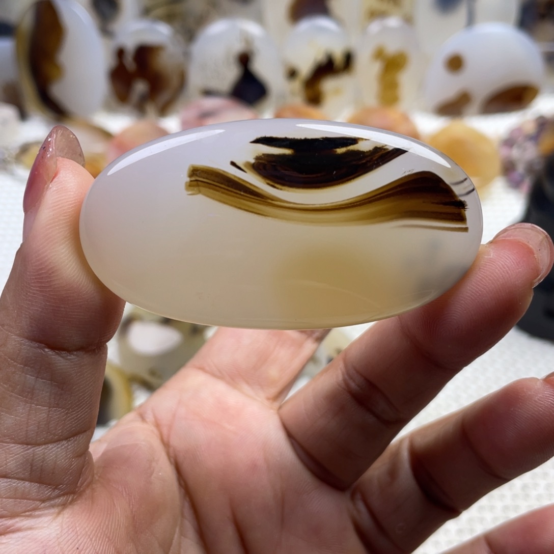 玛瑙/玉髓未镶嵌颈饰