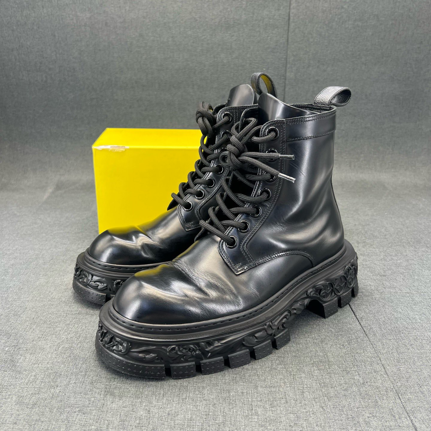 95新 LouisVuitton/路易威登 码数6.5LV Baroque Ranger 短靴雕花