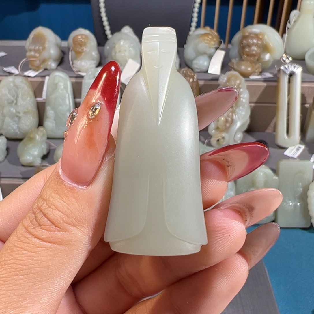 和田玉（糖玉）未镶嵌颈饰