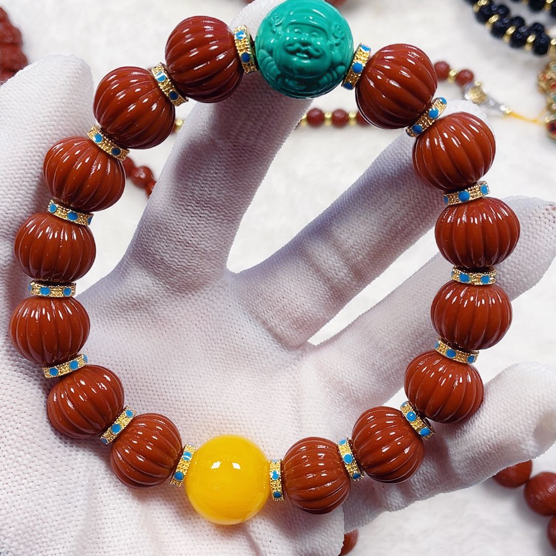 一***何猴头核桃吊坠猴头