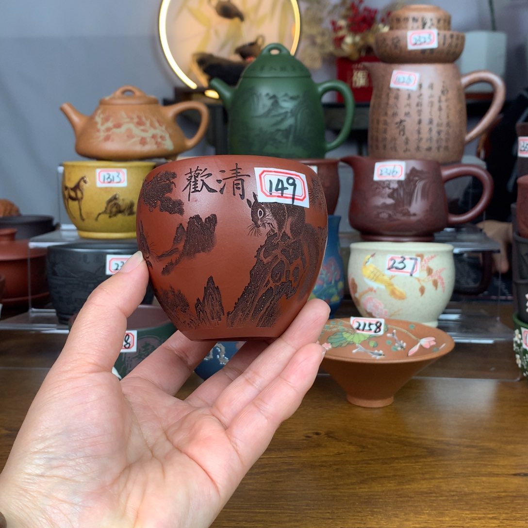 紫砂茶杯宜兴紫砂茶具