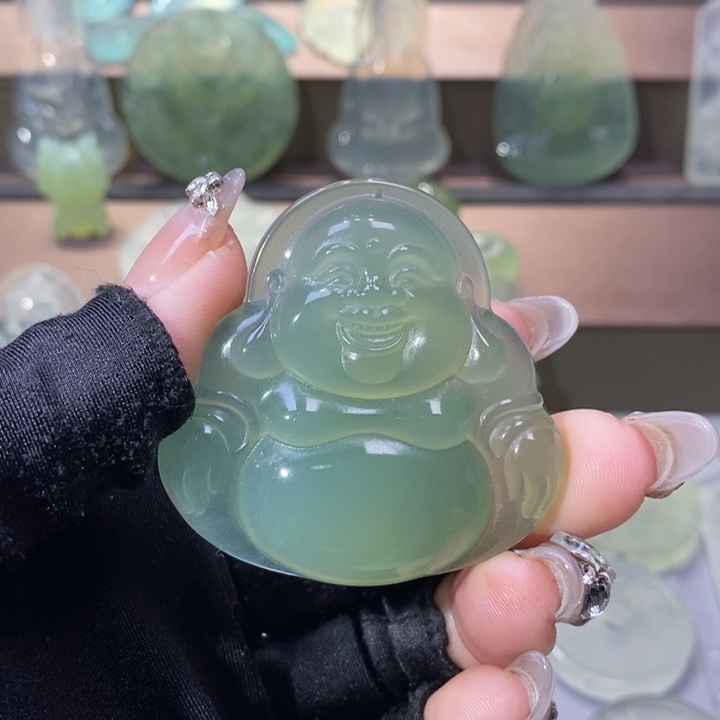 岫玉吊坠未镶嵌吊坠