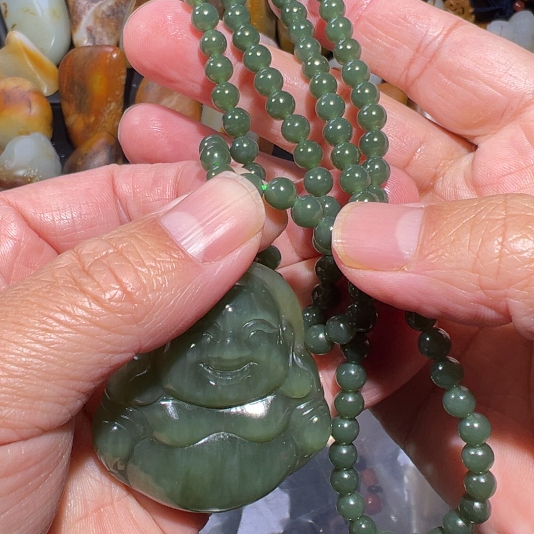 和田玉吊坠(不含链)未镶嵌