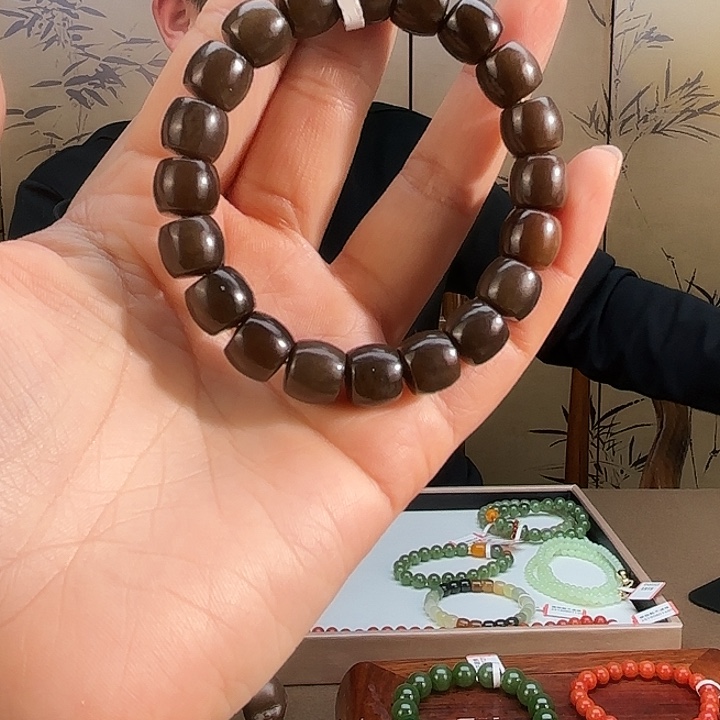 和田玉手链未镶嵌