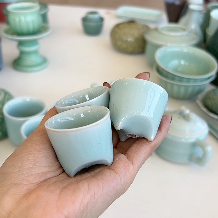 小米茶器龙泉青瓷