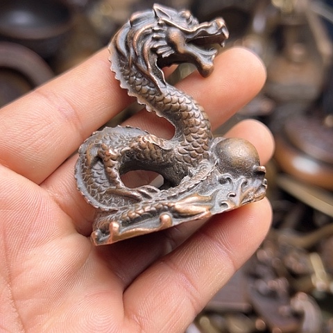 铜制文玩把玩物件