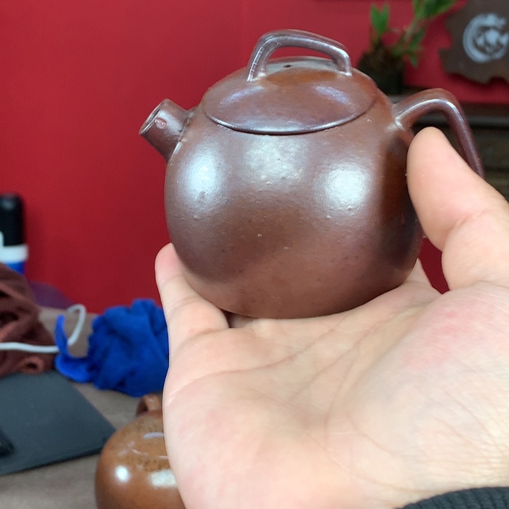紫砂柴烧纯自然柴烧