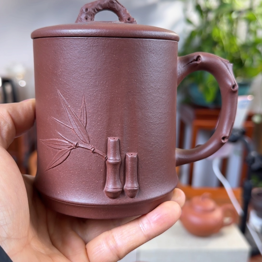 紫砂茶壶包*松竹梅盖