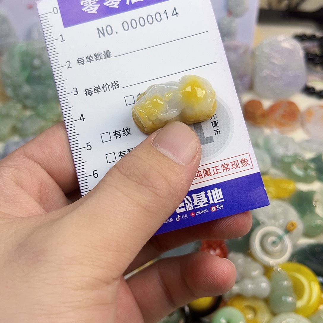 翡翠未镶嵌颈饰hhh