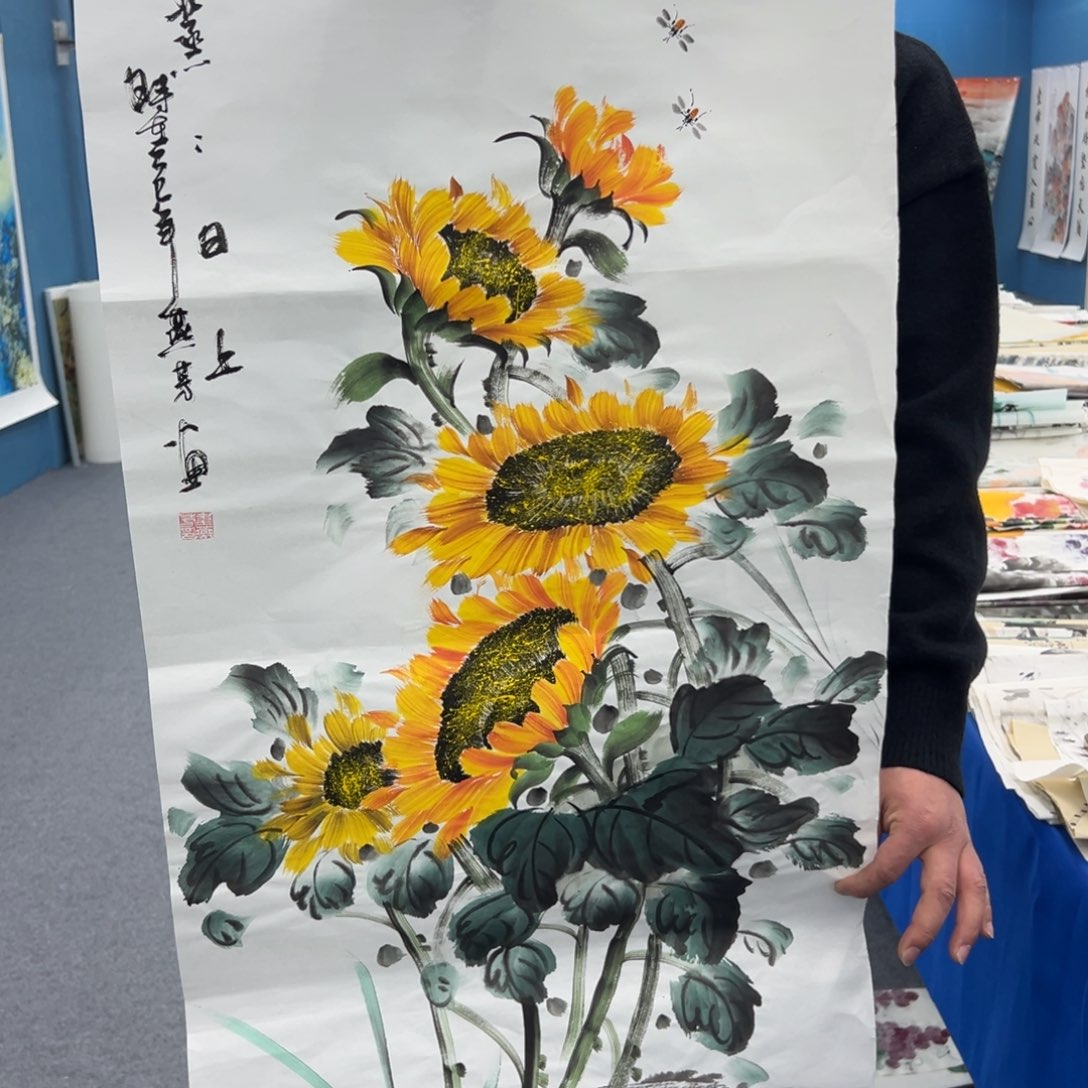 国画绘画作品请欣赏展示